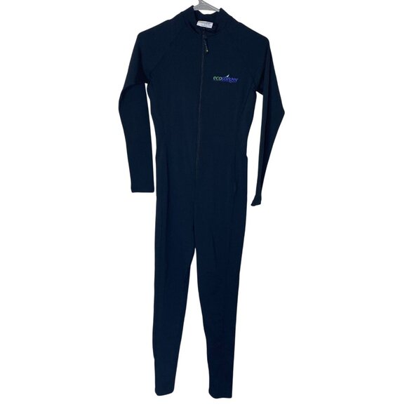 Ecostinger Full Body Cover Swimsuit Black Jellyfish UV‎ Sun Protection UPF 50 XS - Picture 1 of 8
